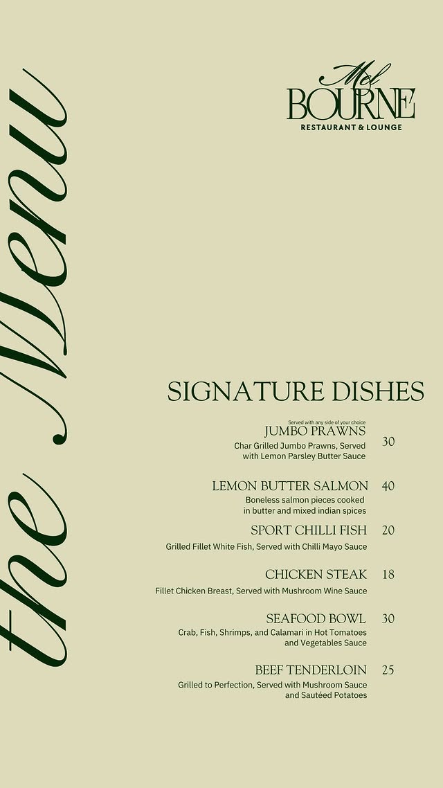 Melbourne Menu Scan 3